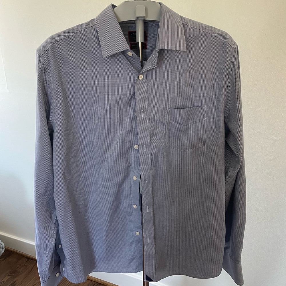 Men’s Large Houndstooth Button Down - image 1